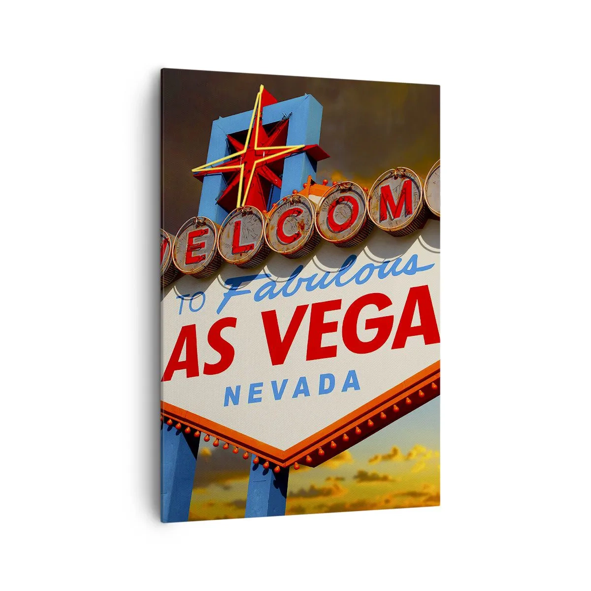 Quadro em tela - Por um sorriso do destino - 70x100 cm