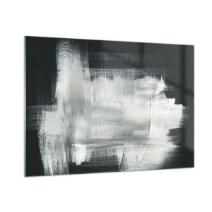 Quadro em vidro - Entrelaçado na vertical e horizontal - 100x70 cm
