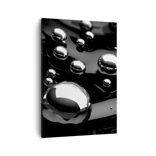 Quadro em tela - Das profundezas negras - 50x70 cm