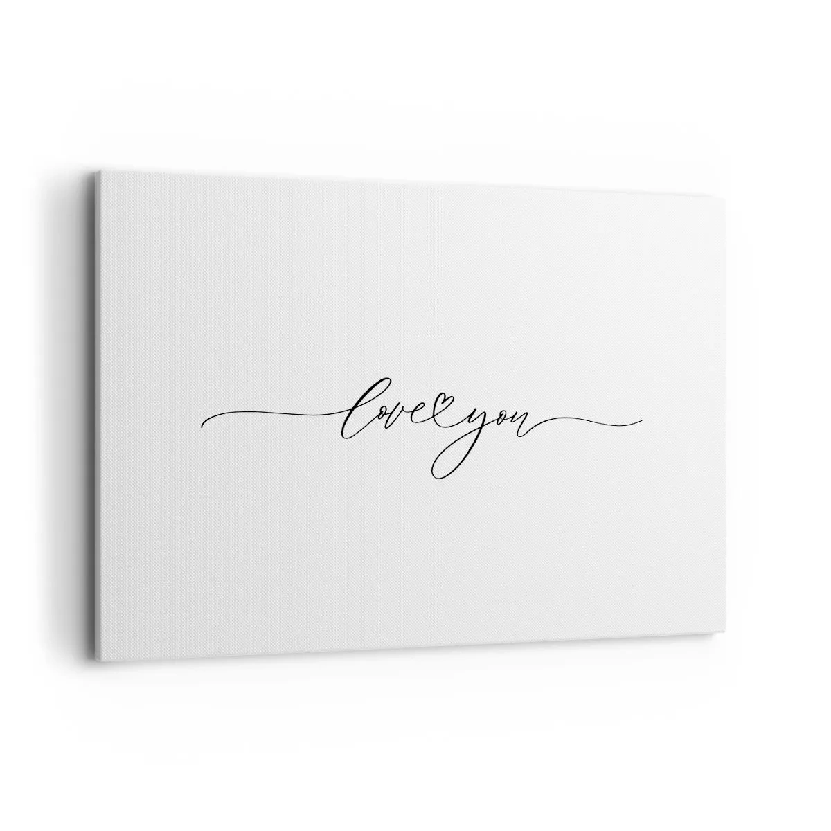 Quadro em tela - Preto e branco - 120x80 cm