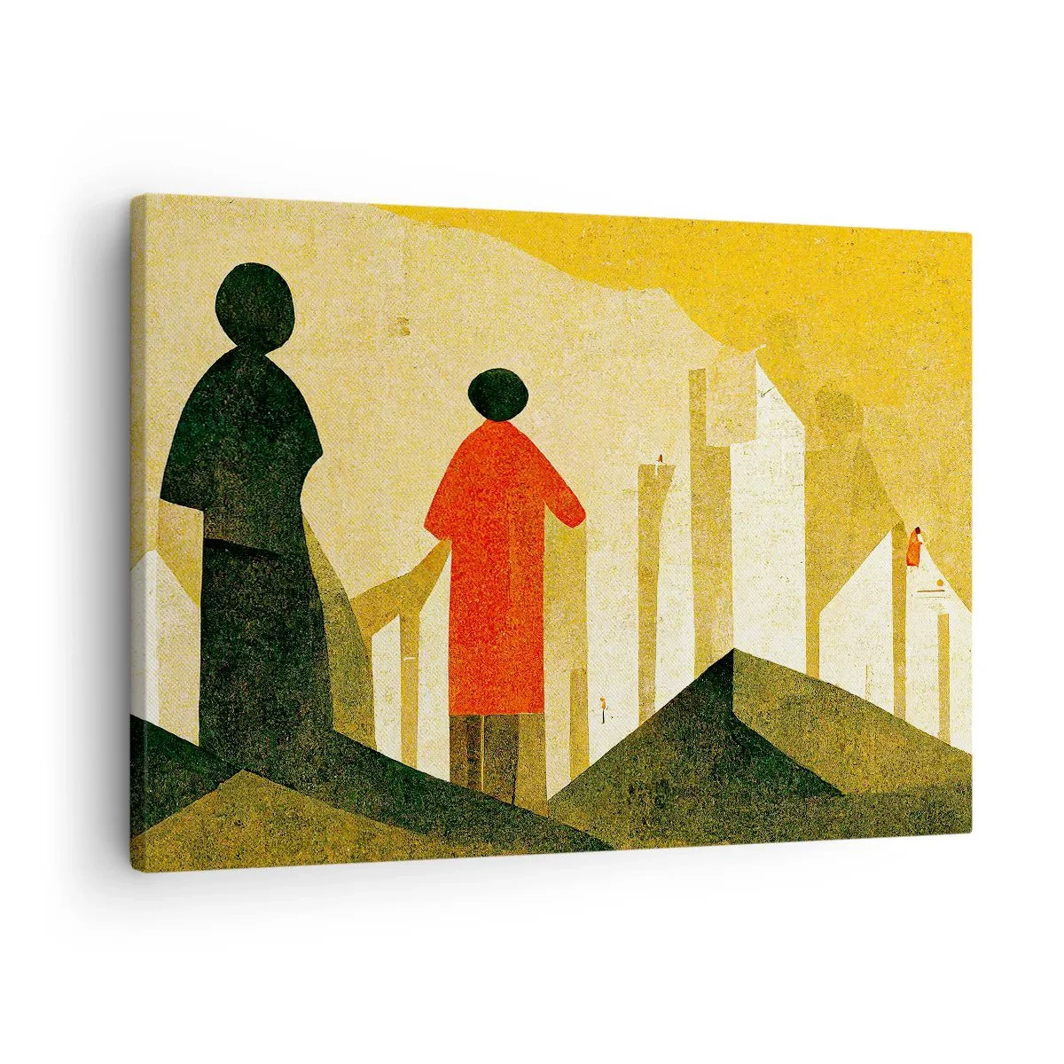Quadro em tela - Ainda há um longo caminho a percorrer - 70x50 cm