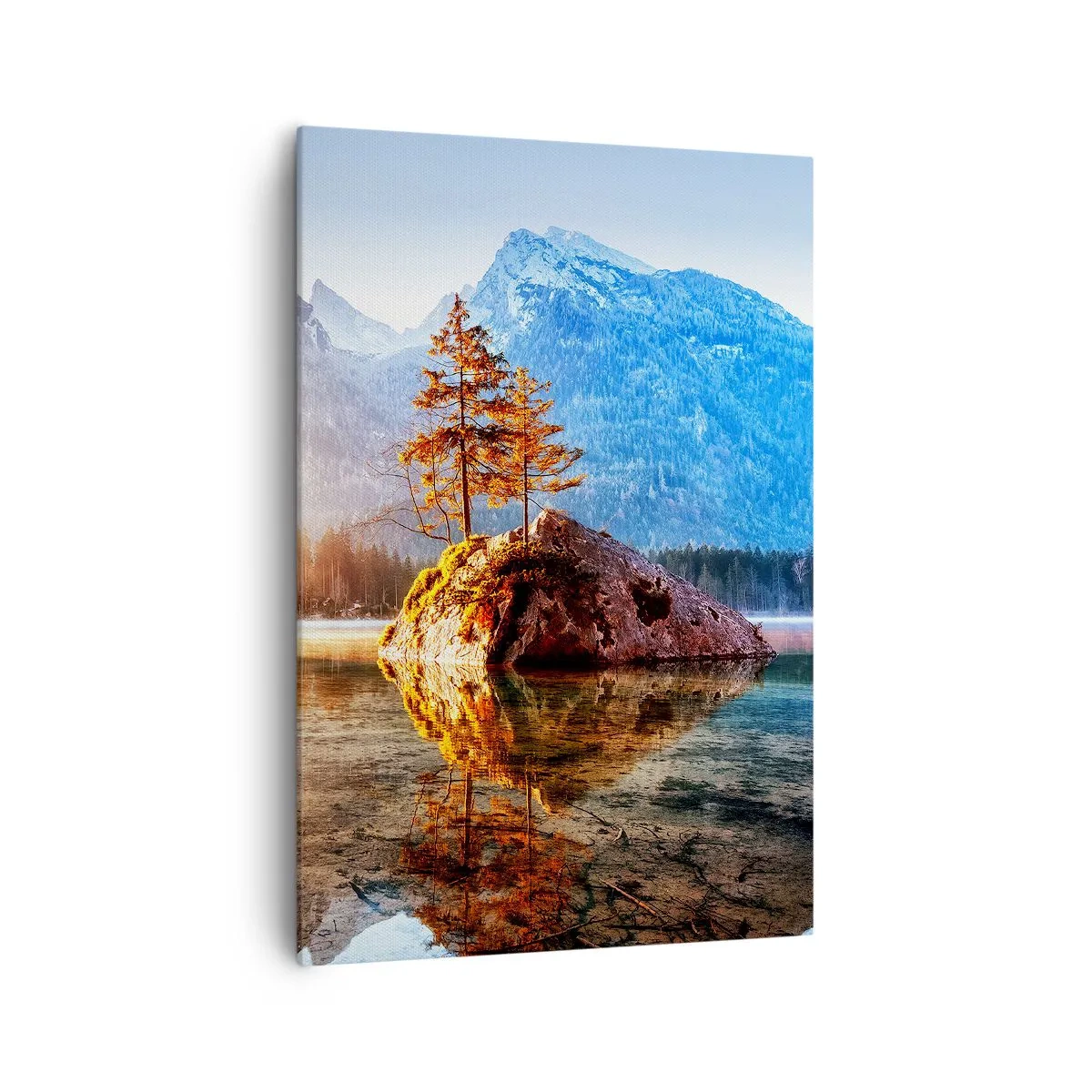 Quadro em tela - A natureza sob uma nova luz - 70x100 cm