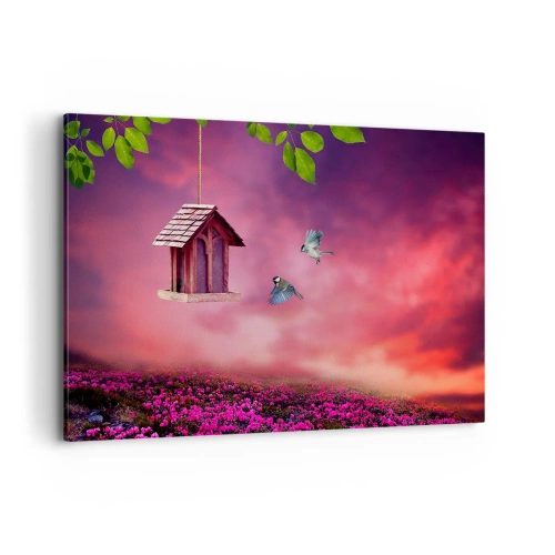 Quadro em tela - Convite para jantar - 120x80 cm