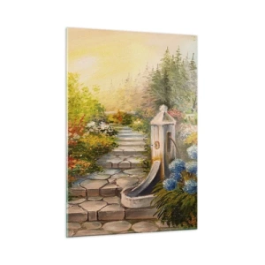 Quadro em vidro - Em pleno florescimento - 50x70 cm
