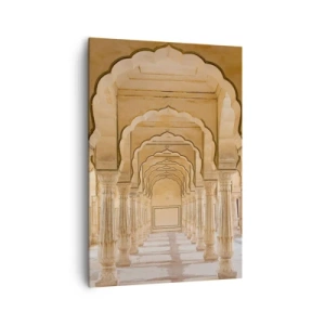 Quadro em tela - No palácio do marajá - 70x100 cm