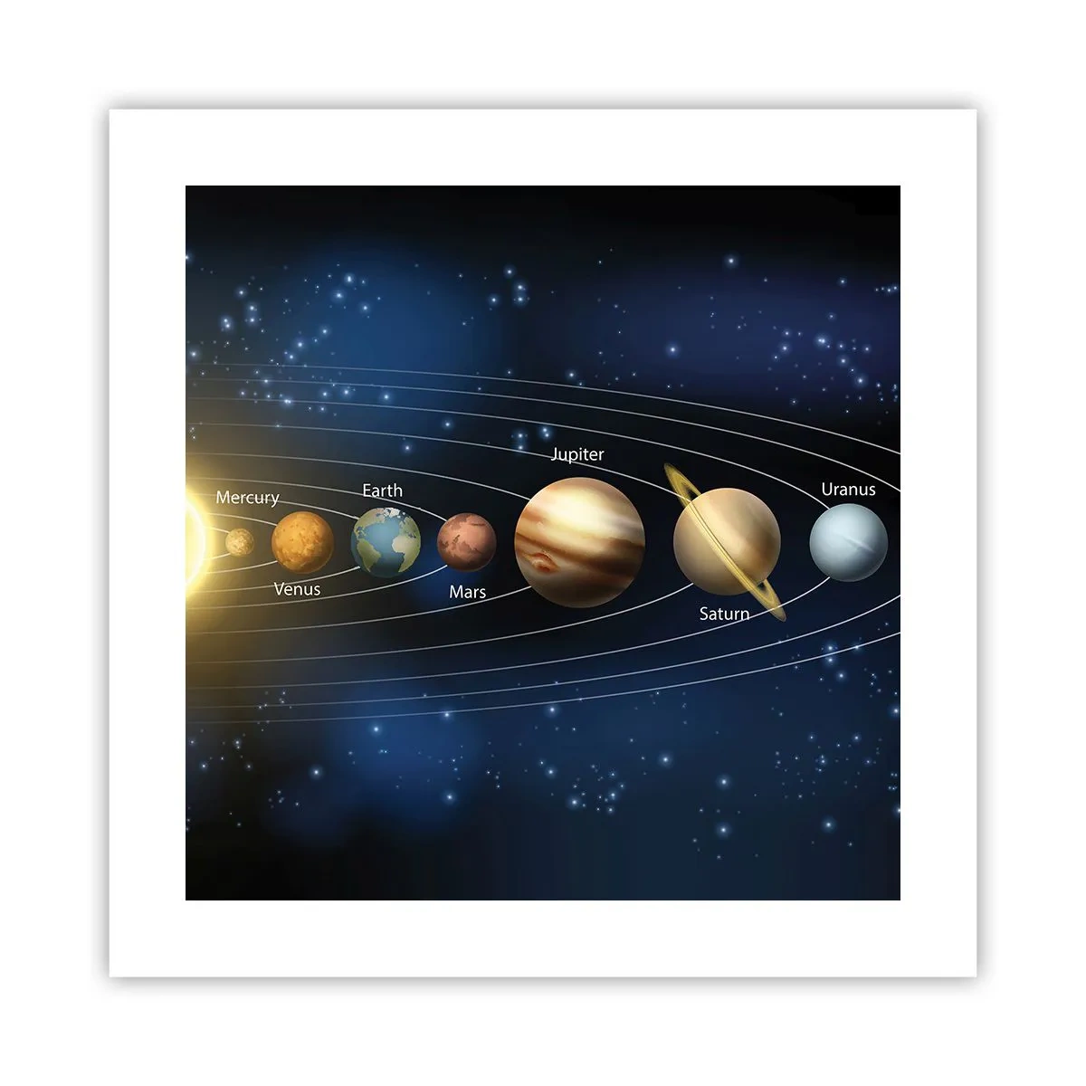 Pôster - Um de dez - 40x40 cm