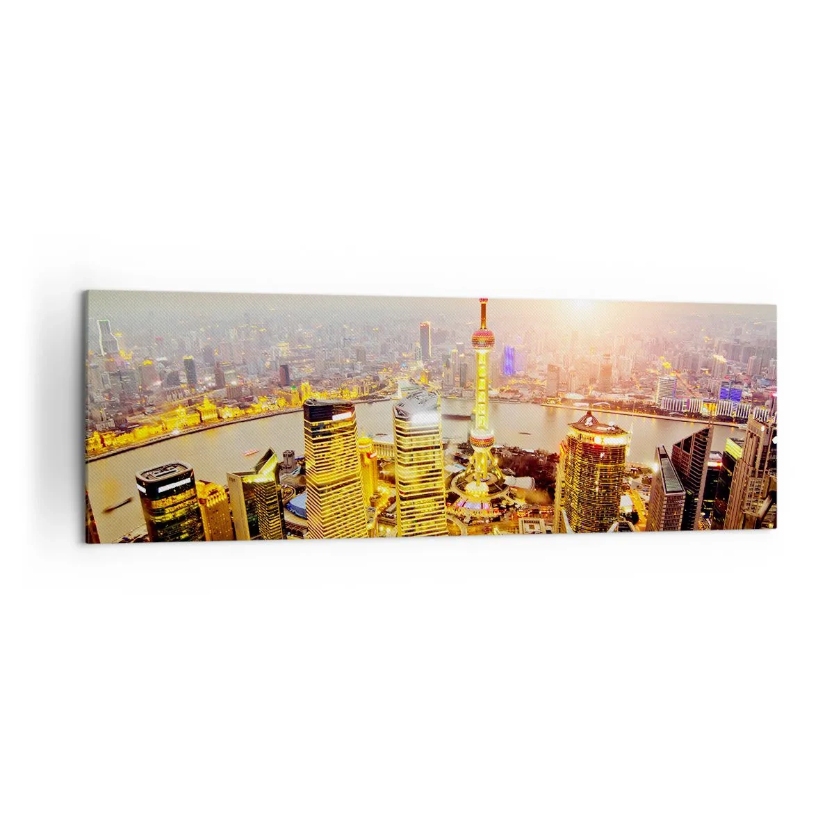 Quadro em tela - Sonho asiático - 160x50 cm