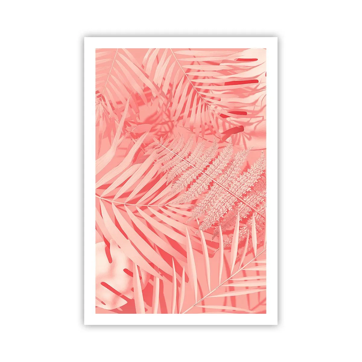 Pôster - Conceito cor-de-rosa - 61x91 cm