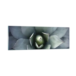 Quadro em vidro - Atrai e adverte - 90x30 cm