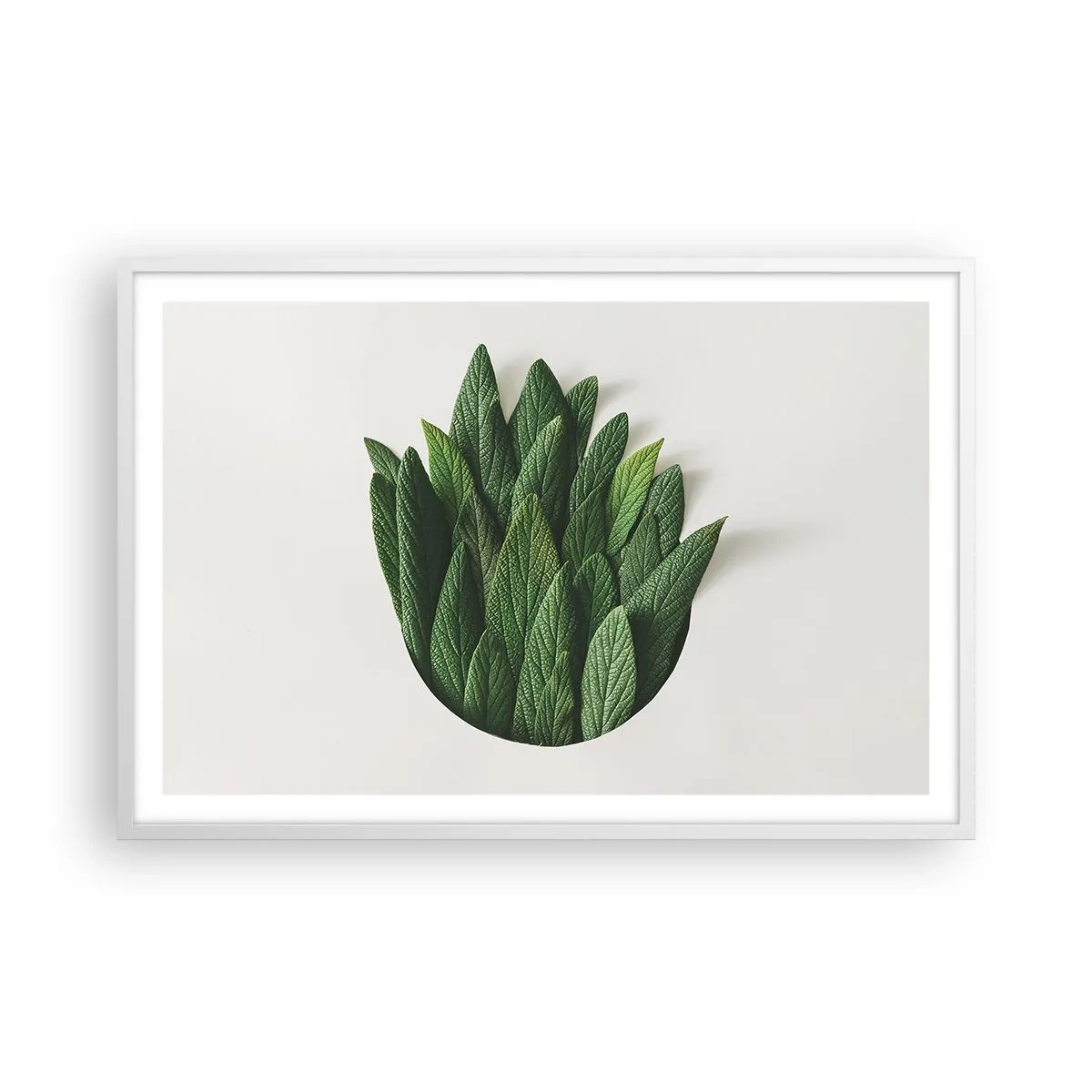 Pôster em moldura branca - Curiosidade indomável - 91x61 cm