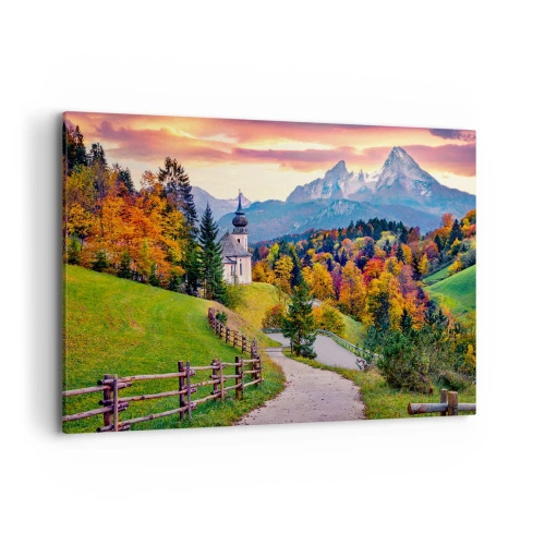 Quadro em tela - Paisagem como uma pintura - 100x70 cm