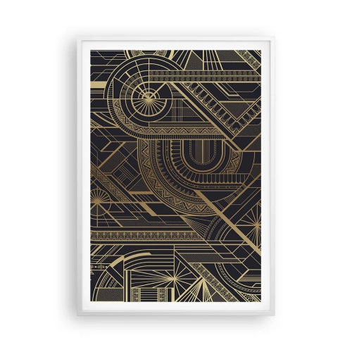 Pôster em moldura branca - Conceitos, ideias, planos - 70x100 cm