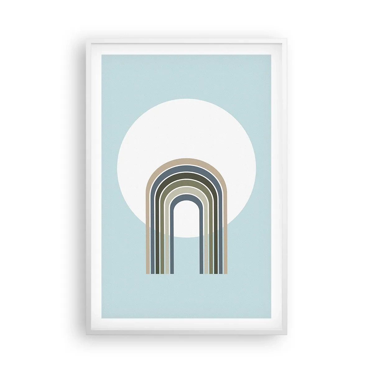 Pôster em moldura branca - Atração irresistível - 61x91 cm