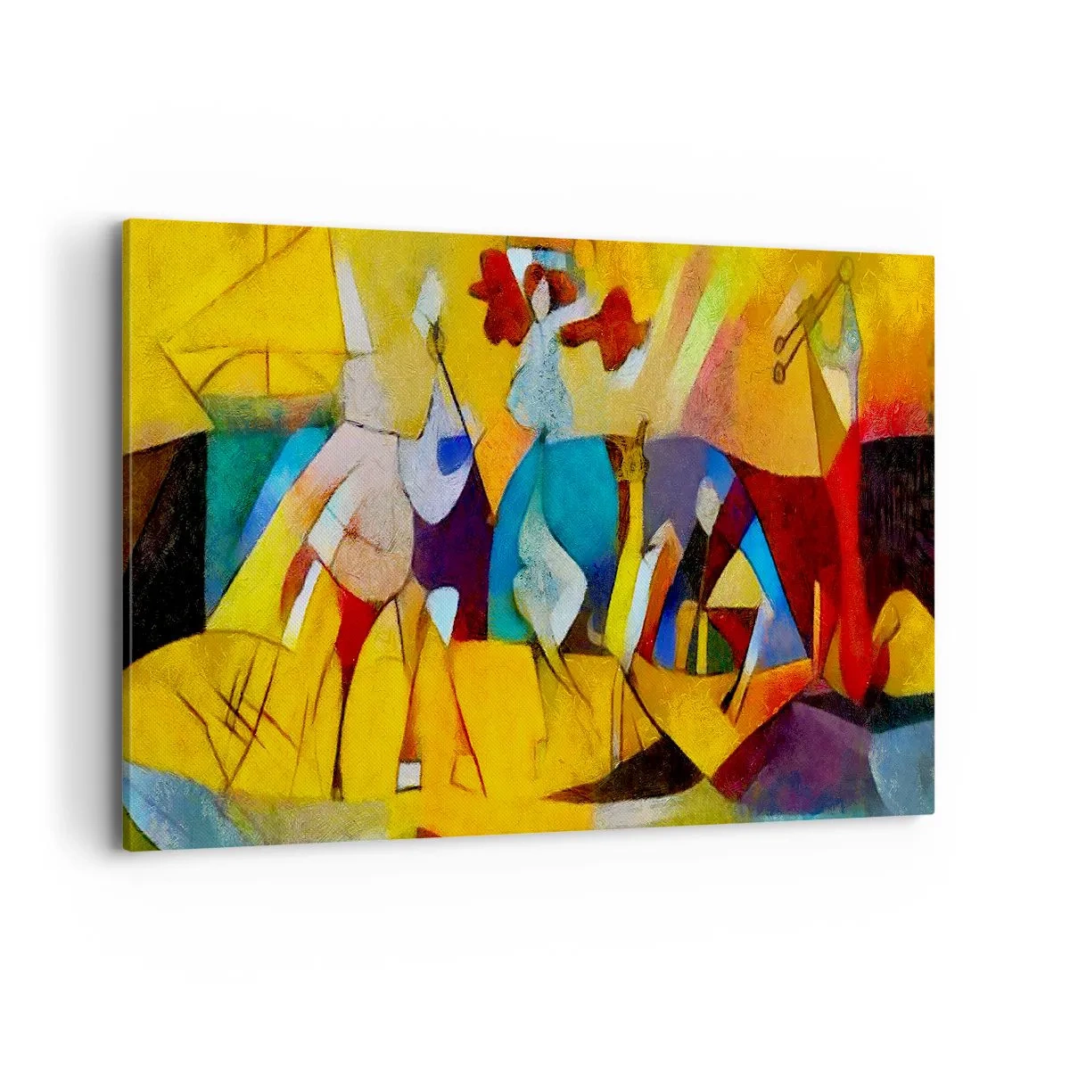 Quadro em tela - Sol - vida - alegria - 120x80 cm