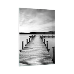 Quadro em vidro - A fonte da tranquilidade - 80x120 cm