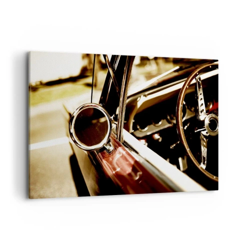 Quadro em tela - Um carro com alma - 100x70 cm