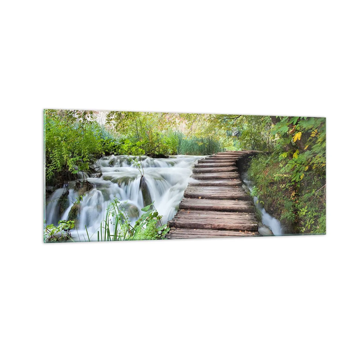 Quadro em vidro - As aparências enganam - 100x40 cm
