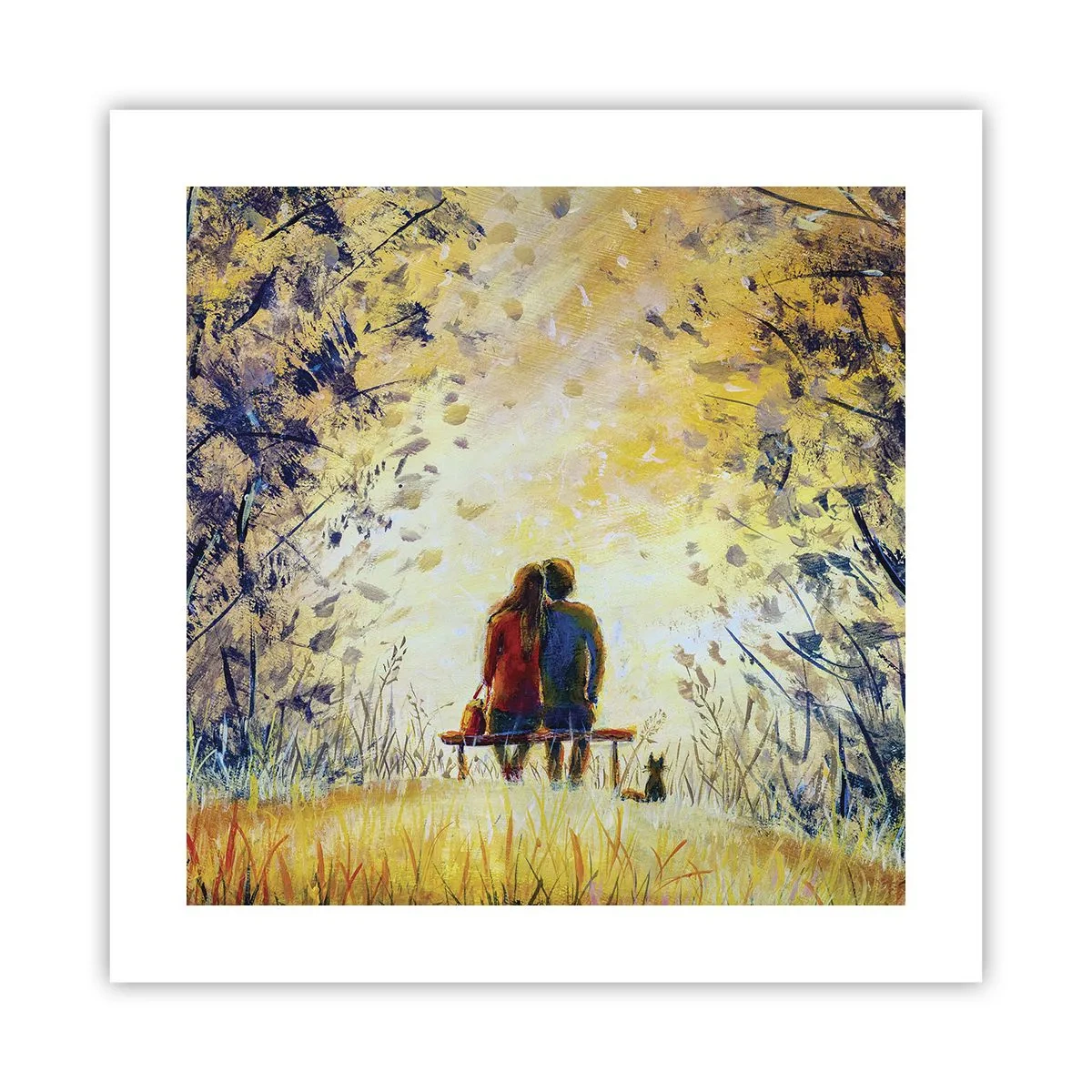 Pôster - Um momento mágico - 40x40 cm