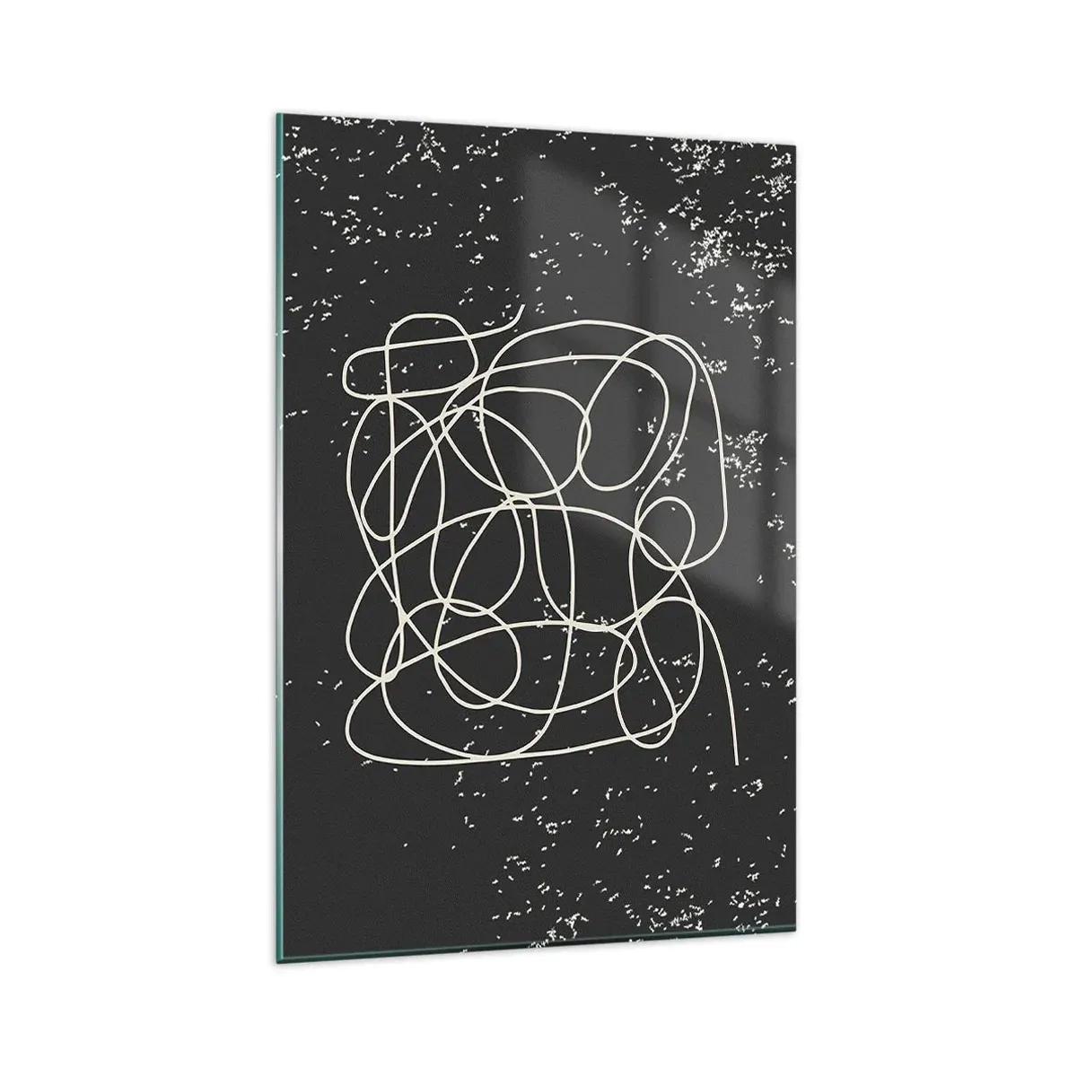 Quadro em vidro - Pensamentos errantes - 80x120 cm