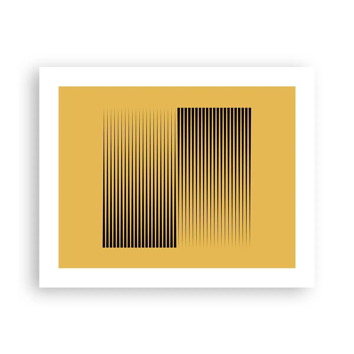 Pôster - Quadratura de opostos - 50x40 cm