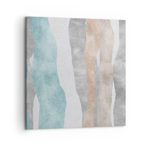 Quadro em tela - Um estudo de proximidade - 60x60 cm