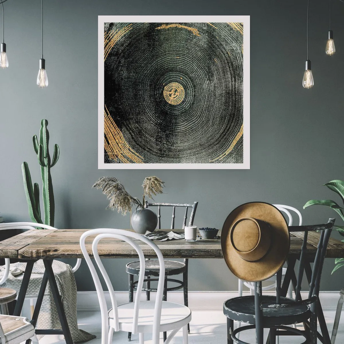 Pôster - Mudança e persistência - 60x60 cm