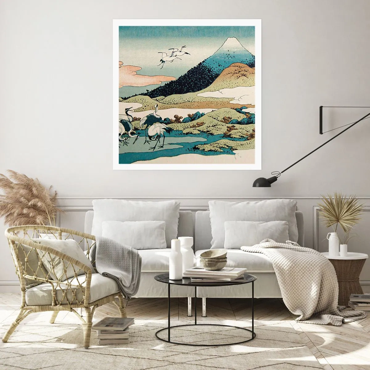 Pôster - No espírito japonês - 60x60 cm
