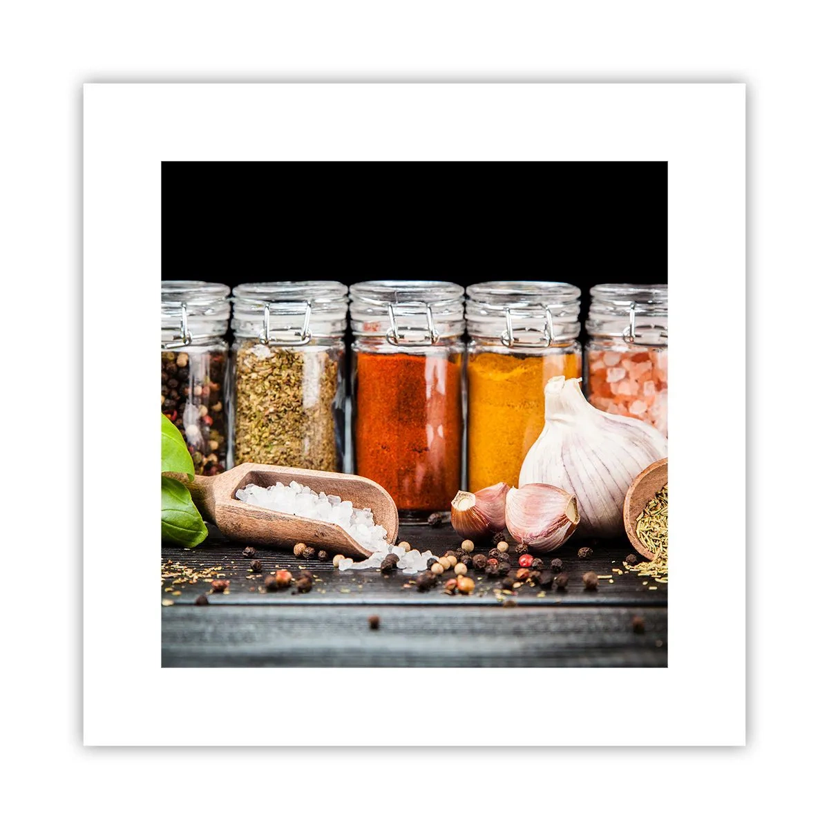 Pôster - Para que a vida tenha um sabor - 30x30 cm