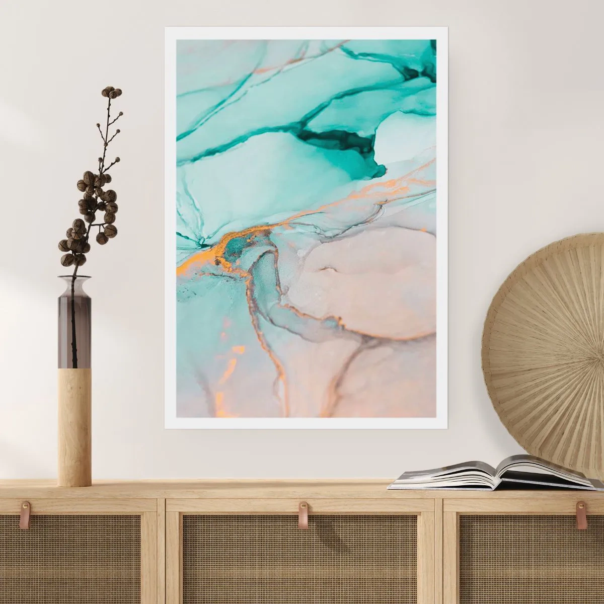 Pôster - Dança das formas e cores - 61x91 cm