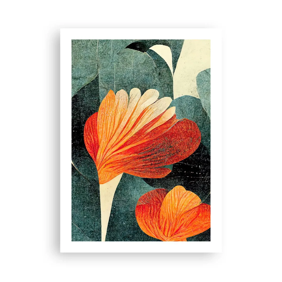 Pôster - O calor dos trópicos e o frescor da vegetação - 50x70 cm