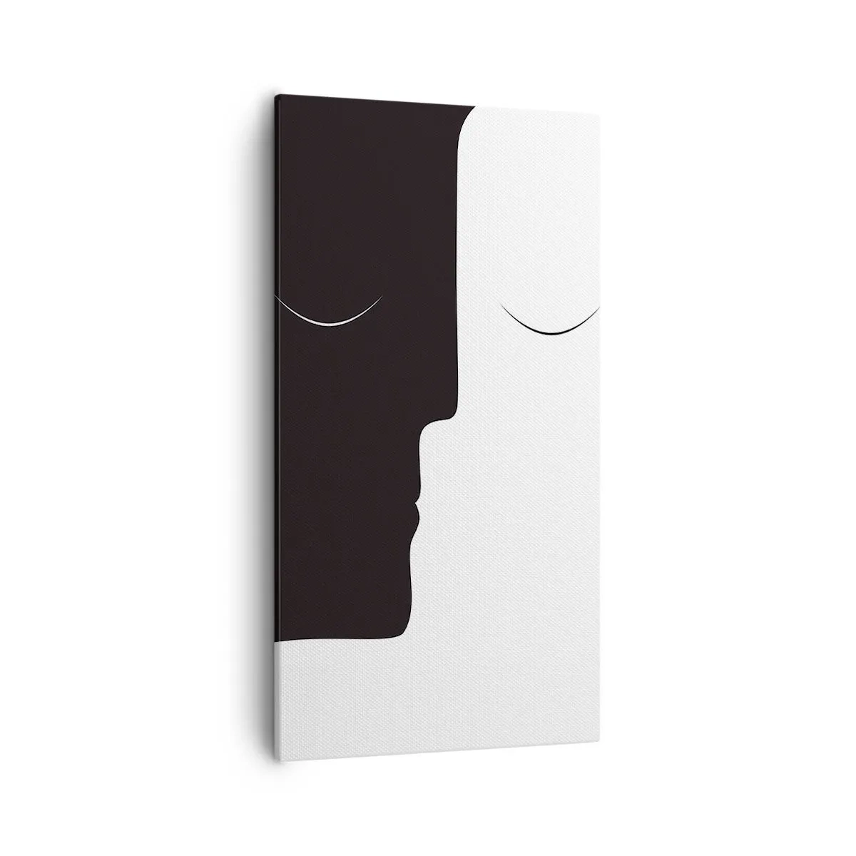 Quadro em tela - Unidade de opostos - 55x100 cm