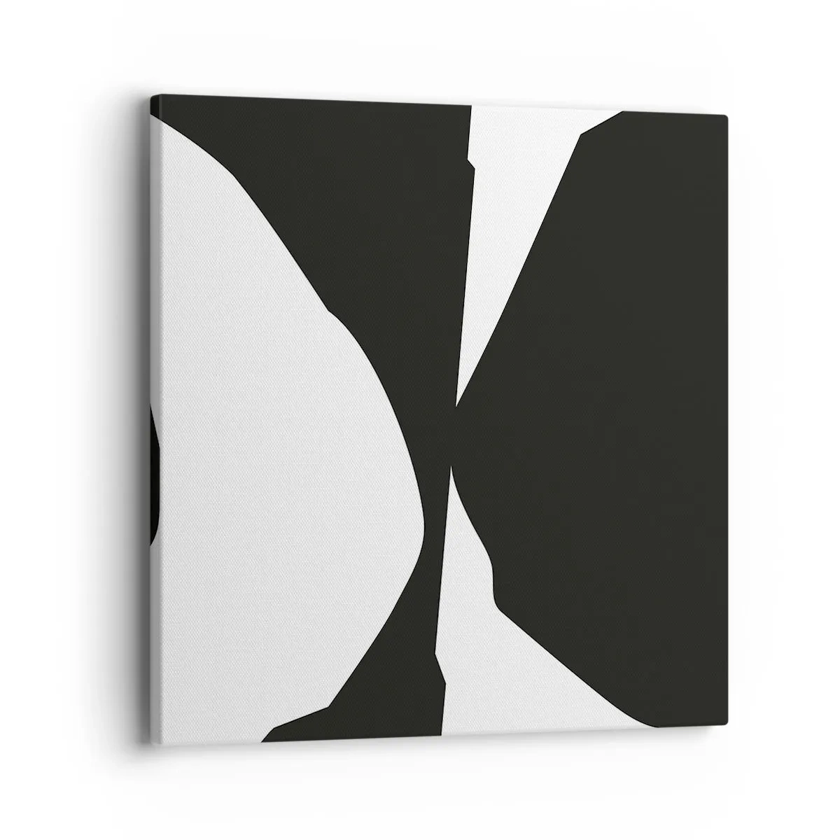 Quadro em tela - Positivo negativo - 40x40 cm