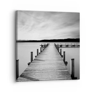 Quadro em tela - A fonte da tranquilidade - 30x30 cm