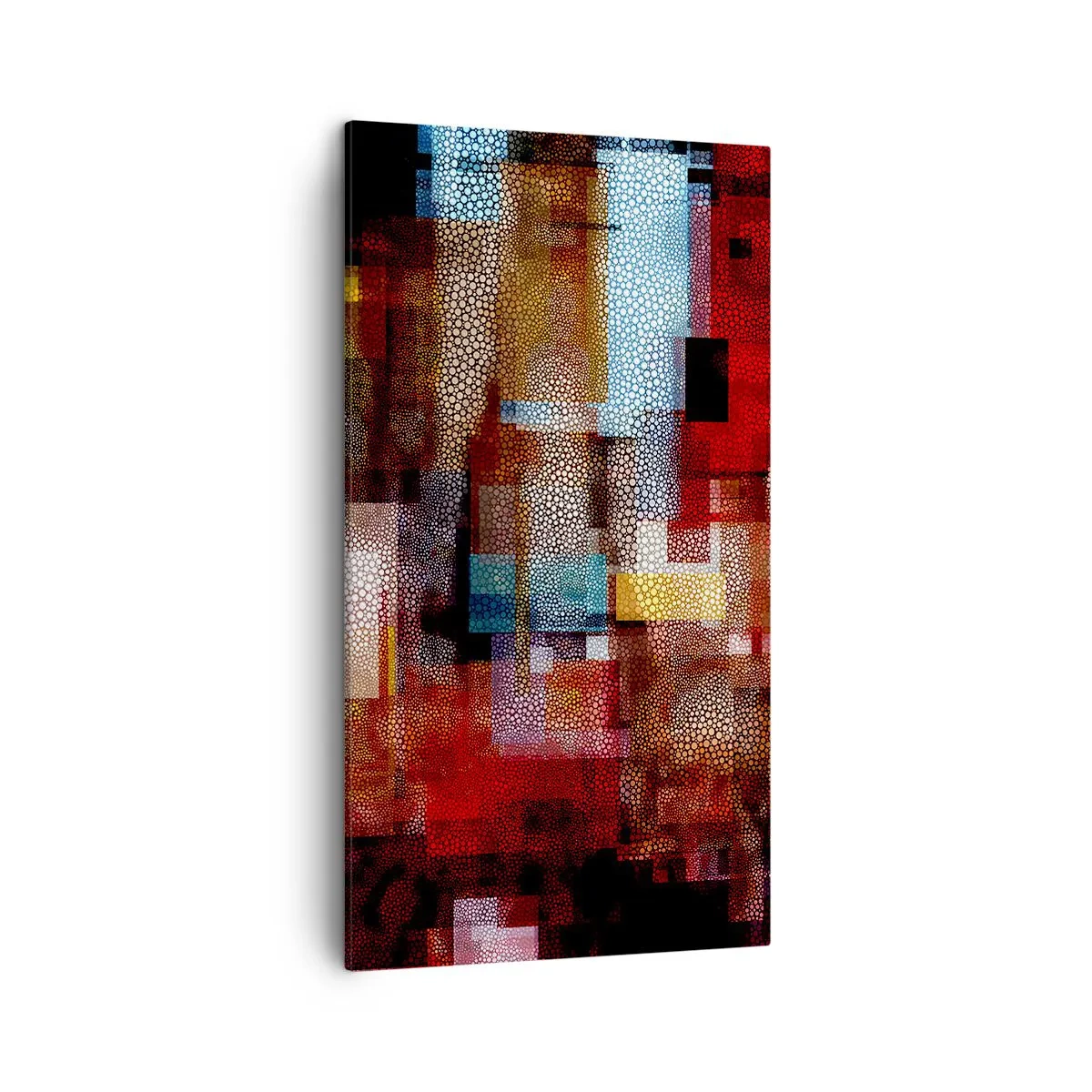 Quadro em tela - Uma grande confusão  - 45x80 cm