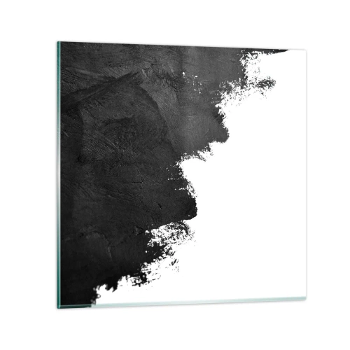 Quadro em vidro - Elementos: terra - 30x30 cm