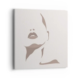 Quadro em tela - Feito de luz e sombra - 30x30 cm