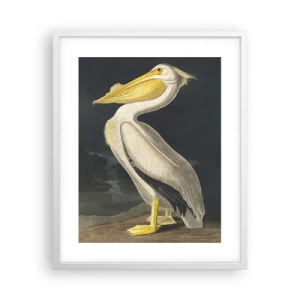 Pôster em moldura branca - Cheio de orgulho - 40x50 cm