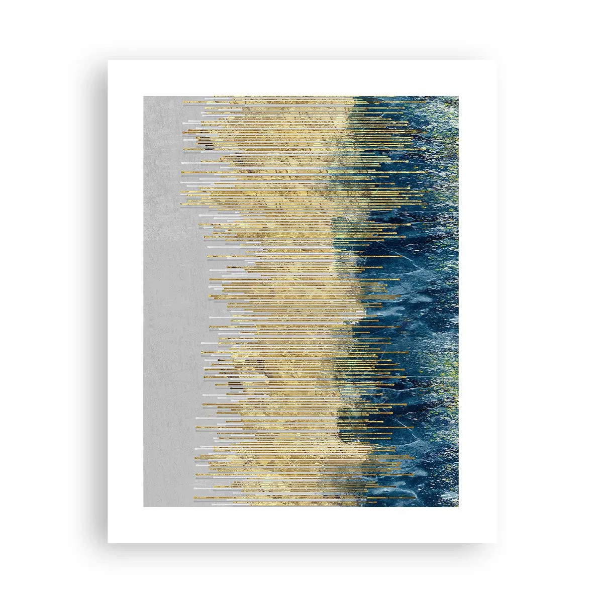 Pôster - Borda dourada - 40x50 cm