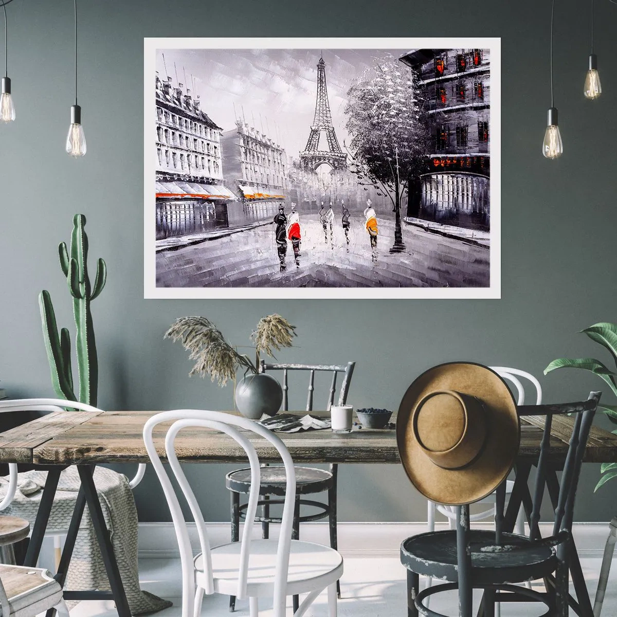 Pôster - Passeio em Paris - 70x50 cm
