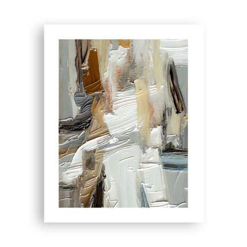 Pôster - Camadas coloridas - 40x50 cm