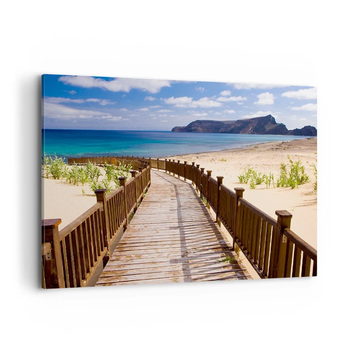 Quadro em tela - Leve-me para as ilhas felizes - 100x70 cm