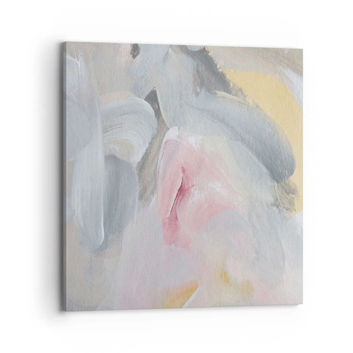 Quadro em tela - Em um mundo pastel - 70x70 cm