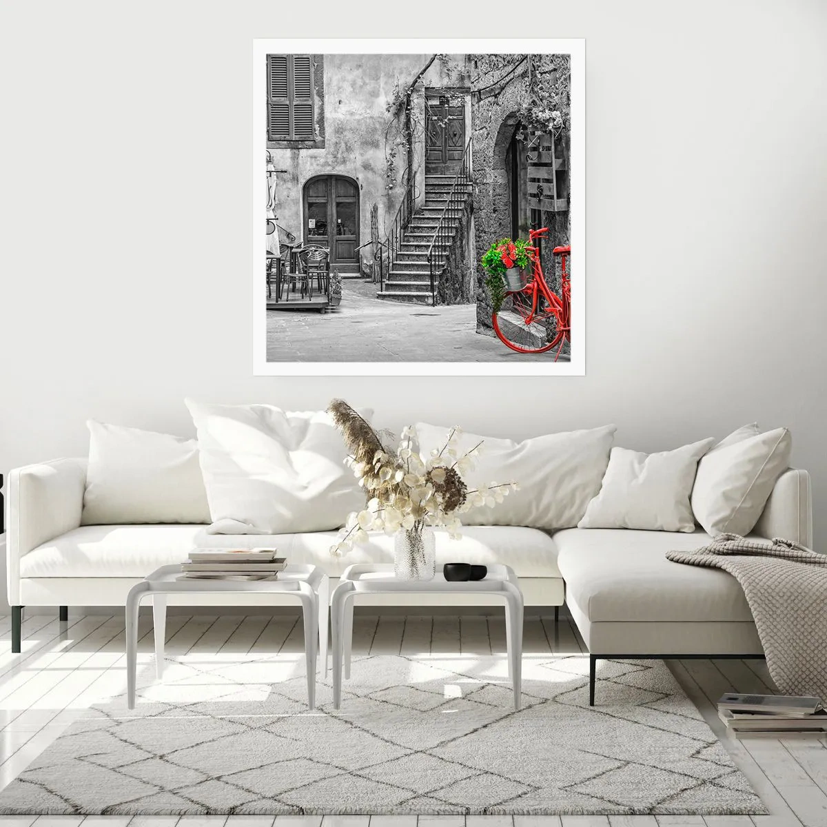 Pôster - Beco da Toscana - 60x60 cm