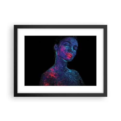 Pôster com moldura preta - Na poeira estelar - 40x30 cm