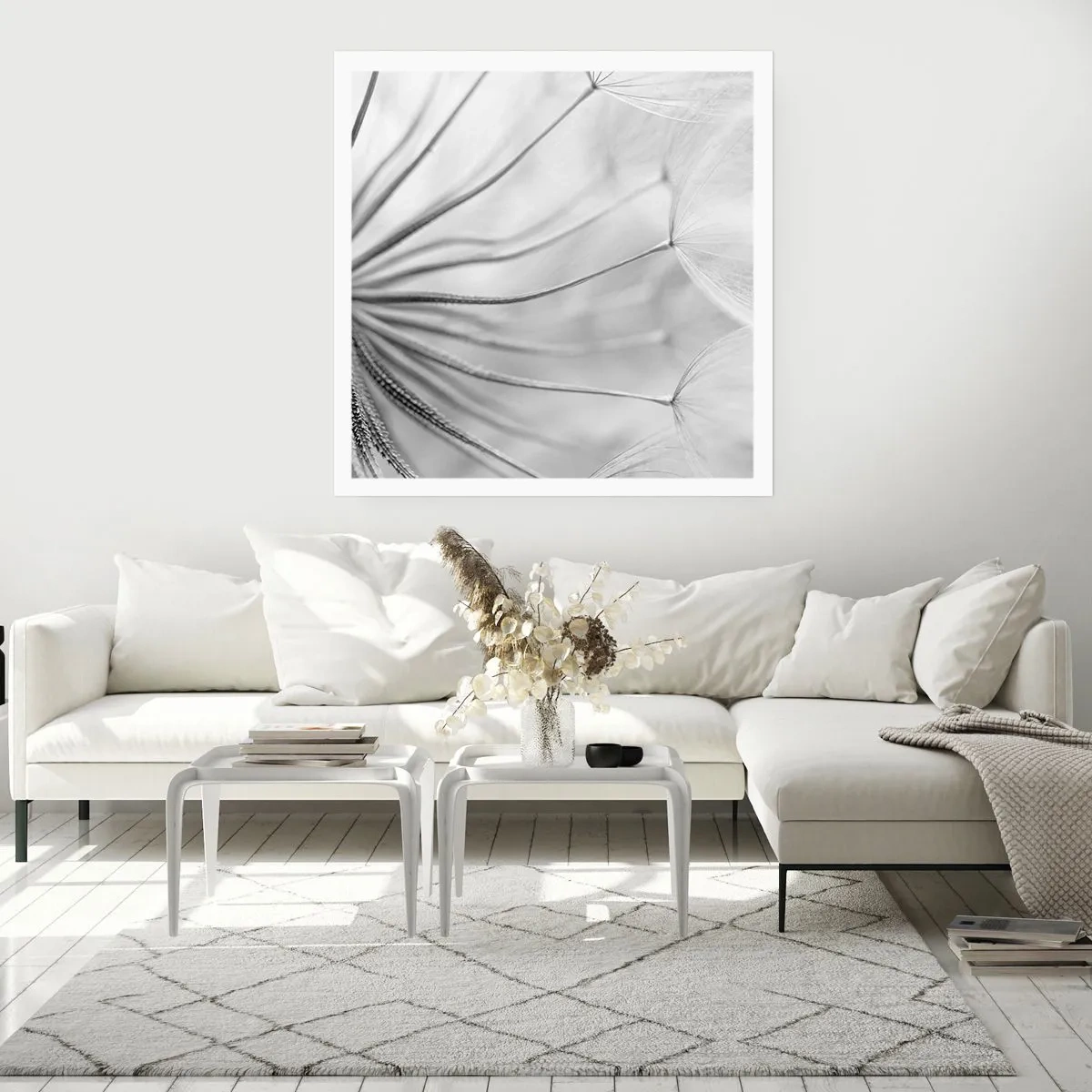 Pôster - Dentes de leão, pipas - 30x30 cm