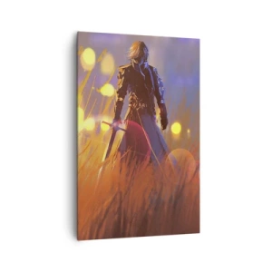Quadro em tela - Cavaleiro errante - 80x120 cm