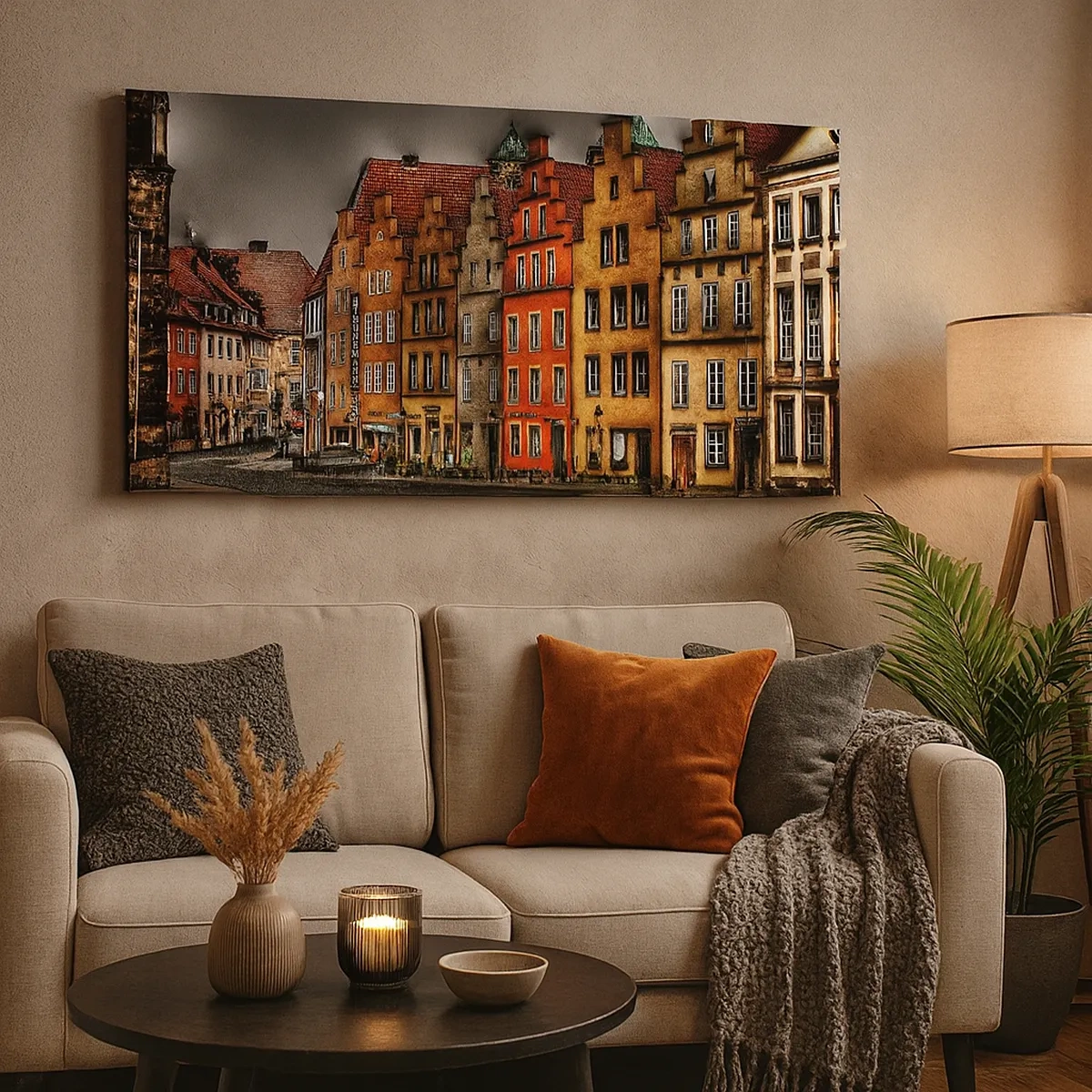 Quadro em tela - Falta apenas uma carruagem encantada - 30x30 cm