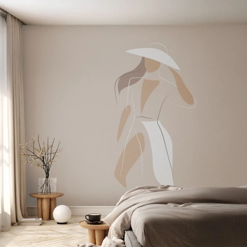 Papel de Parede Autocolante Deluxe Sticker - A moda é diversão - Mulher, Gráficos, Moda - 250x175 cm