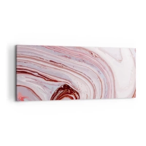 Quadro em tela - Em frente, depois à direita para baixo - 100x40 cm