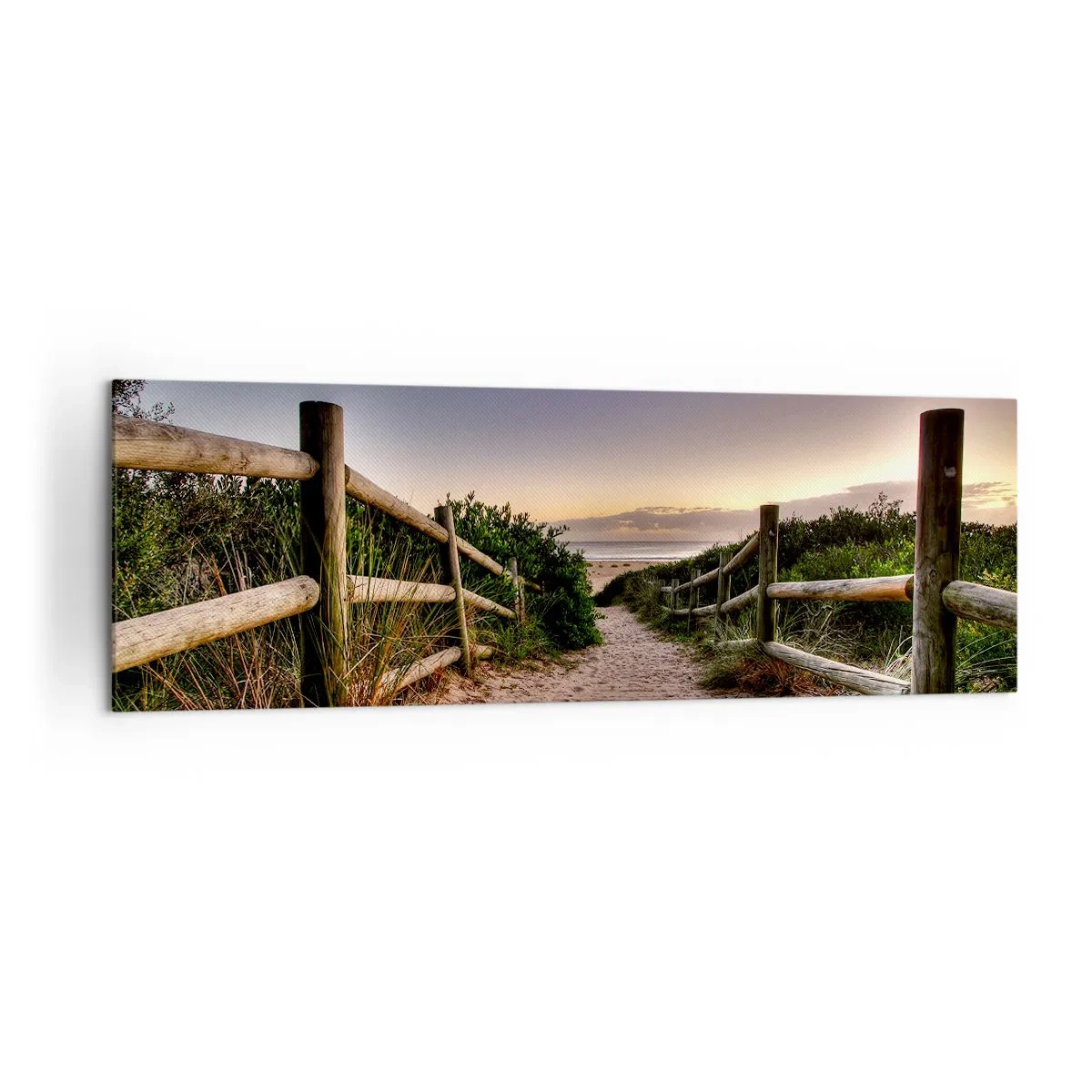 Quadro em tela - O objetivo já está claro - 160x50 cm